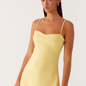 Peppermayo Exclusive - Cindy Mini Dress - Yellow